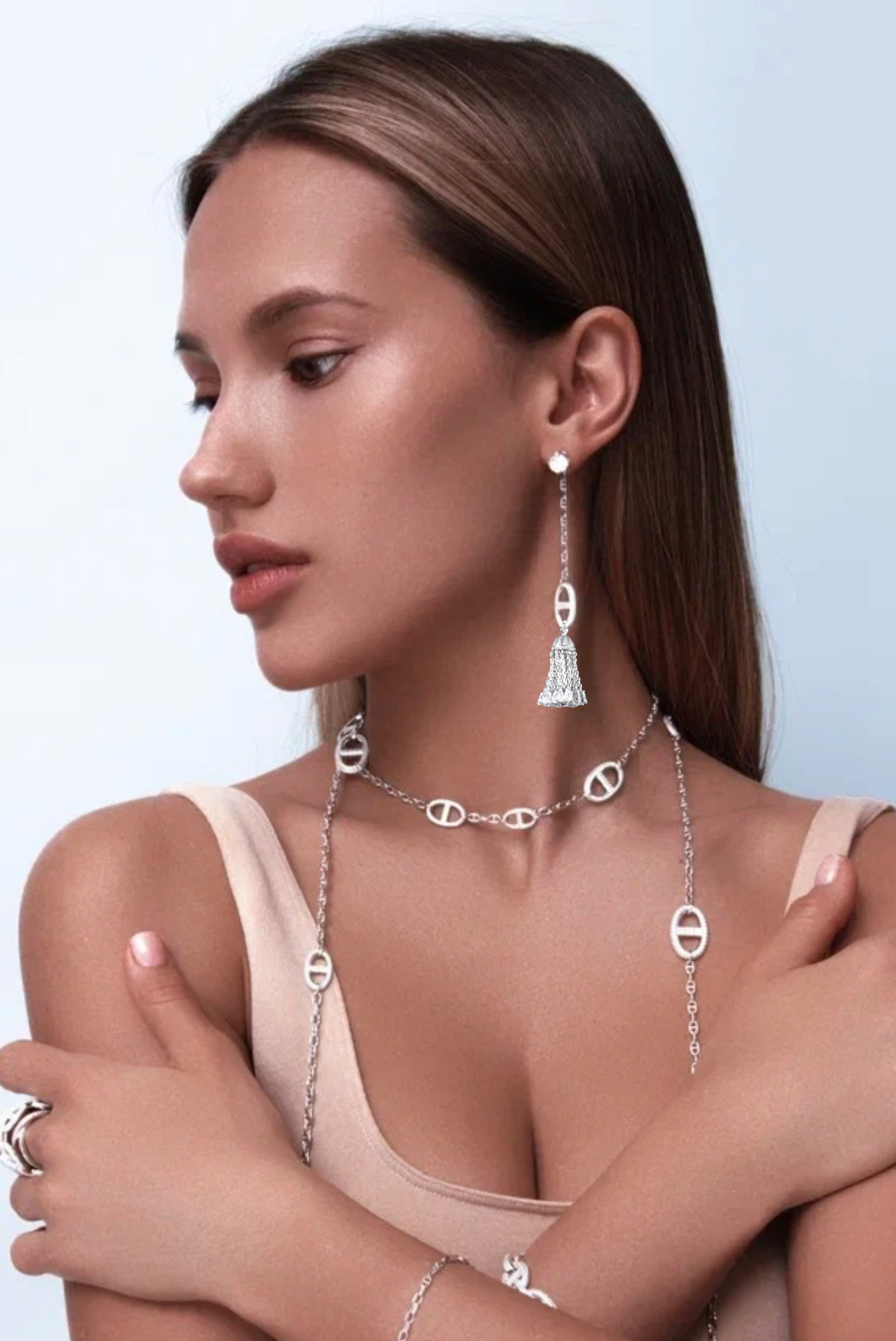 ������ �������� � ������� � ����  MYSTERY LINKS KOJEWELRY 610609
