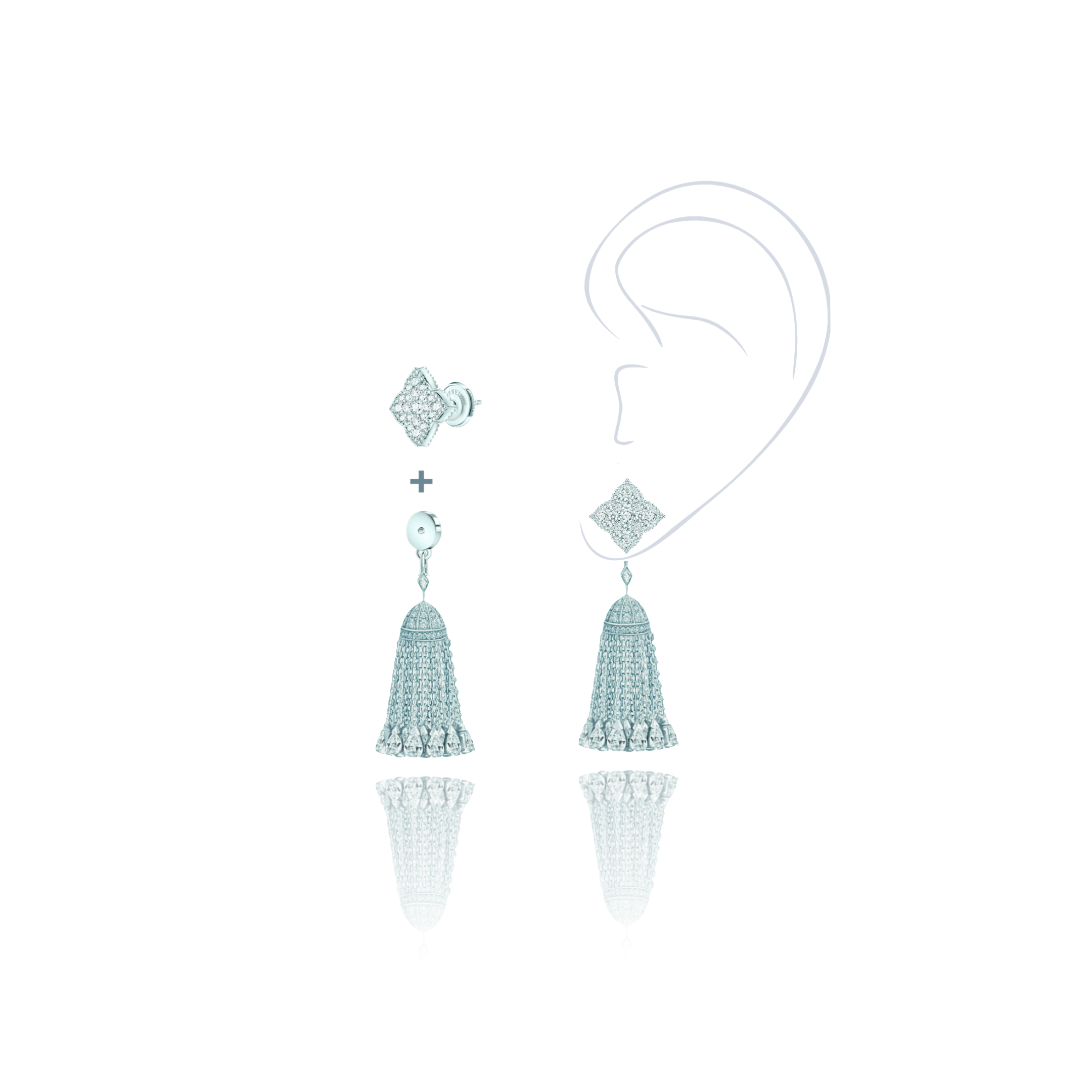 ������ � ���������� HYDRANGEA 2.0. KOJEWELRY 610634